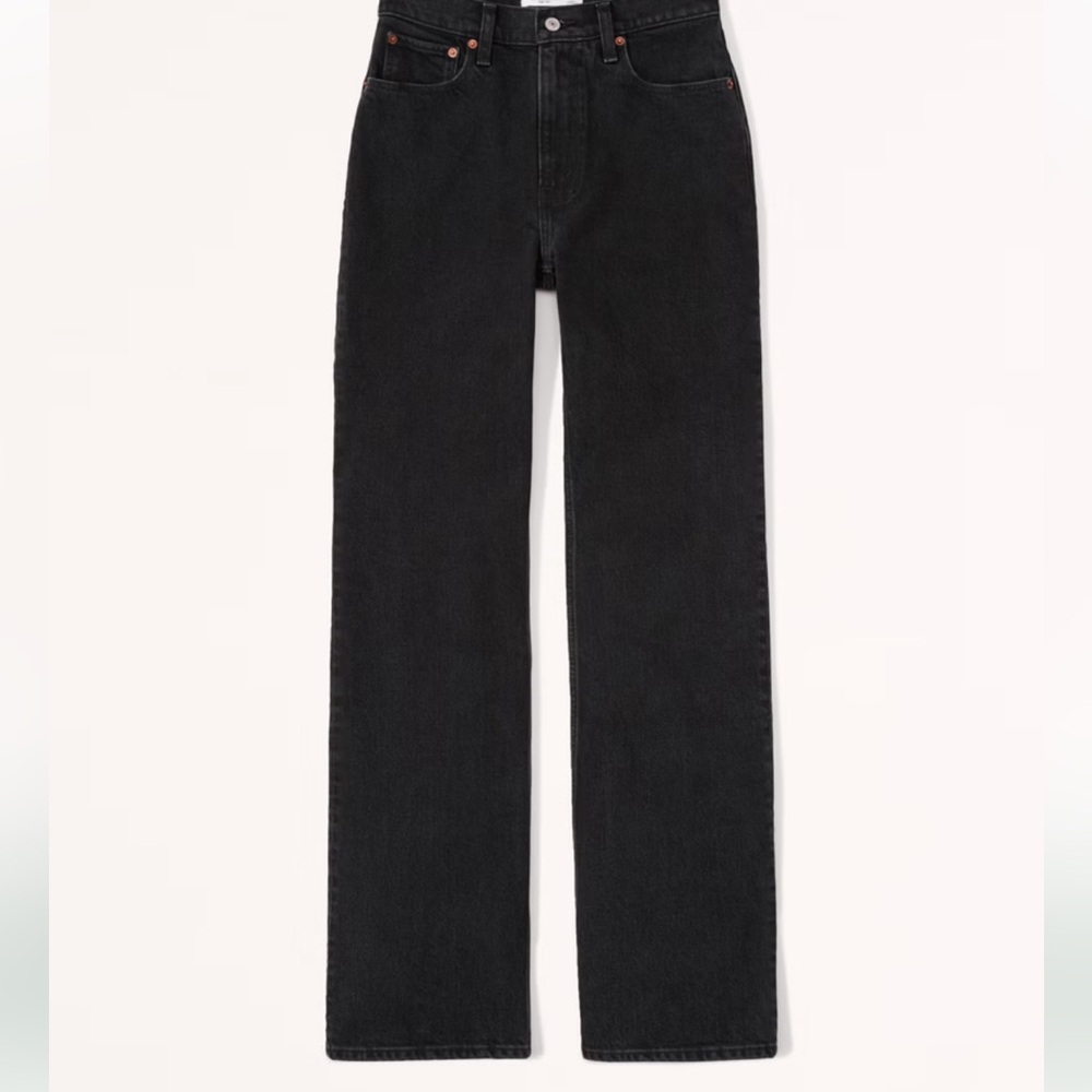 H&M highly stretched straight leg denim USA 4